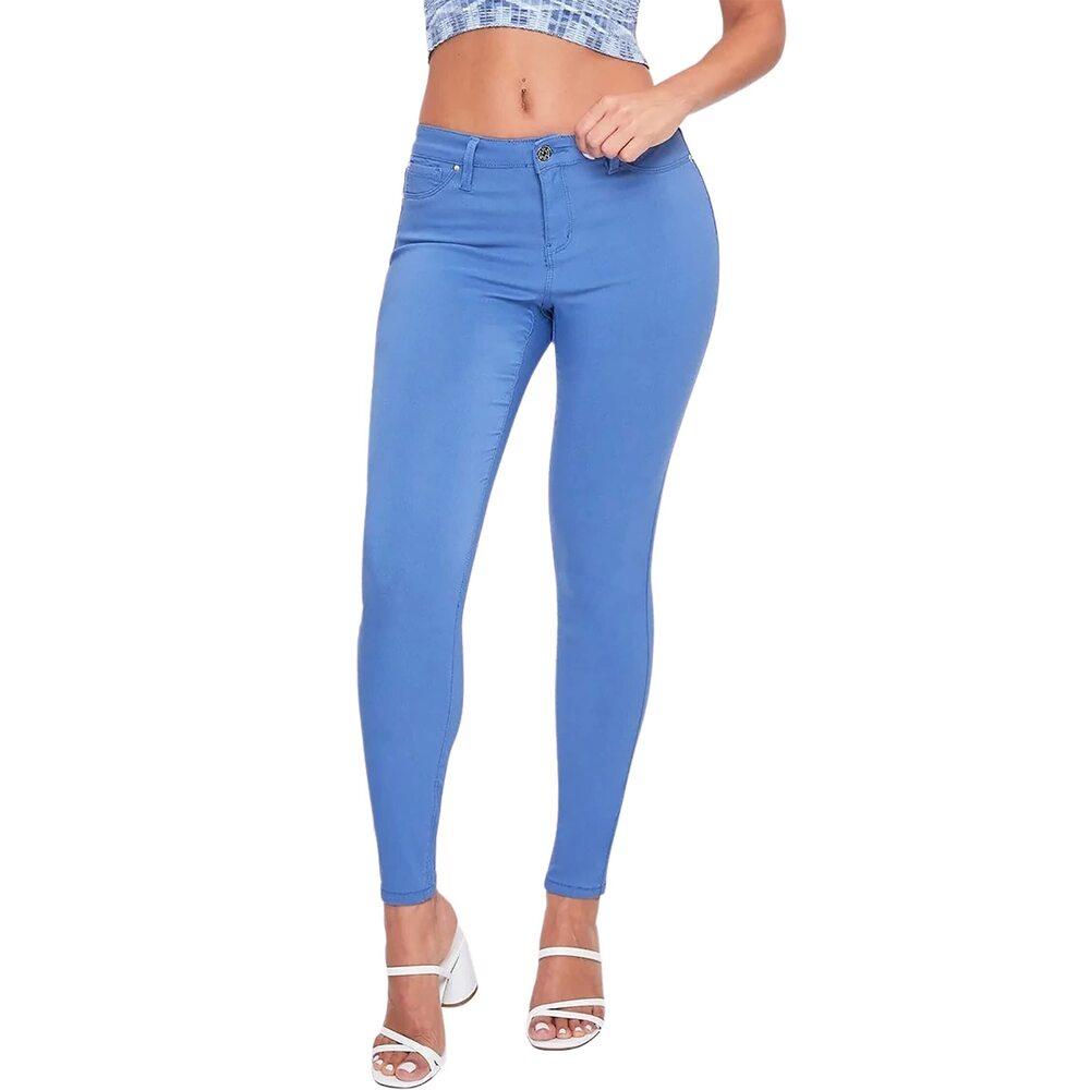 YMI Women Hyperstretch Skinny Jeans Blue 1X